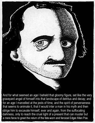 And I Saw Edgar Allan Poe.